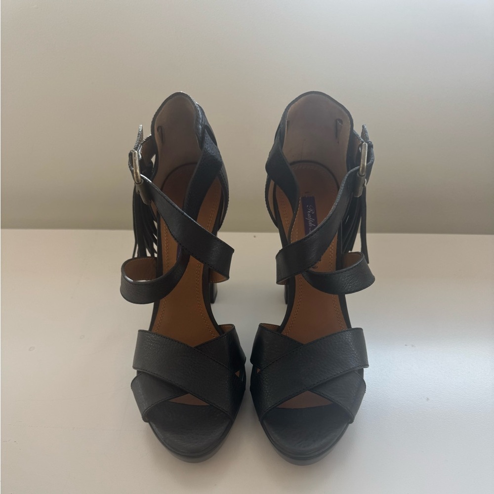 RALPH LAUREN black heels - size 39